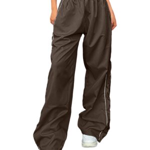 سروال رياضي فضفاض واي 2 كيه للنساء من لاوارا، سروال رياضي بخصر مرن وارجل واسعة