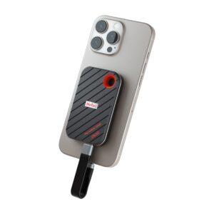 Netac 512GB Magnetic Portable SSD Up to 2000MB/s Read 1700MB/s Write Speed, Snap and Go, USB 3.2 Gen2 External Solid State Drives Compatible for Smartphone/Laptops/Business Travel Essential, ZX20 II