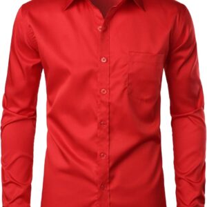 قميص كاجوال بأزرار أمامية للرجال من زيرويا (عبوة من قطعة واحدة)