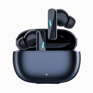 Bluetooth 5.4 Wireless In-Ear Headphones Black | Ultra Clear Stereo Sound & Deep Bass | Fast & Stable Connection | Ergonomic & Lightweight Design | Perfect for Music & Daily Calls
