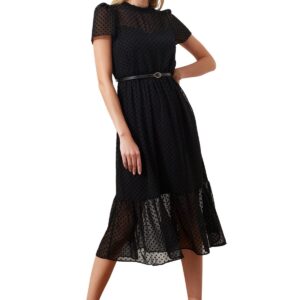 ترنديول فستان بحزام للنساء TWOSS20EL0983