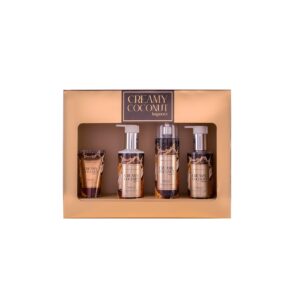 مجموعة كريمية برائحة جوز الهند للنساء وللعناية المتكاملة للجسم من مود