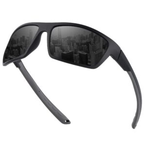 نظارة شمسية رياضية مستقطبة لصيد الأسماك والجري وركوب الدراجات مع حماية من الأشعة فوق البنفسجية بطول موجي 400 للرجال والنساء من يوكانا