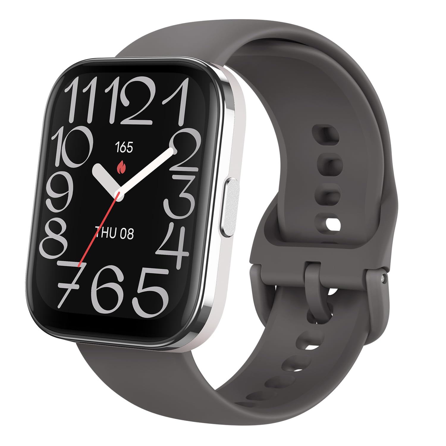 61kCGyZra5L Amazfit Bip 5 Unity Smart Watch 46mm, 11-Day Battery, Fitness Activity Tracker with 120+ Sports Modes, Heart Rate & Sleep Monitor, Customizable Watch Faces, for Android & iPhone, Charcoal