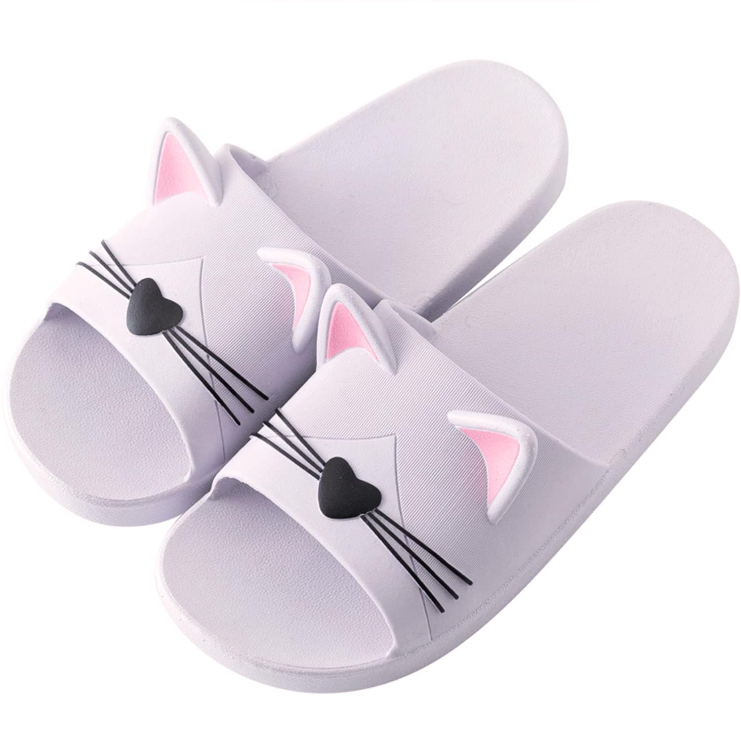 61mSRxvMfvL شبشب مضاد للانزلاق بتصميم كرتوني لطيف لقطة، مناسب للنساء للارتداء في الاماكن الداخلية من ايوتيو