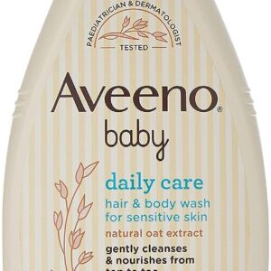 غسول للعناية اليومية بالشعر والجسم للاطفال من افينو، 250 مل