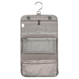 شنط ادوات الزينة للسفر والعناية الشخصية - شنطة محمولة مقاومة للماء وقابلة للتعليق لرحلات الصباح والسكن والفندق والزينة للنساء والفتيات والمنزل