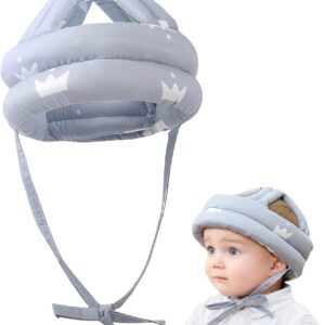 واقي رأس للأطفال من أبوتو – خوذة أمان ناعمة وقابلة للتعديل لحماية رأس الرضع أثناء المشي والحبو