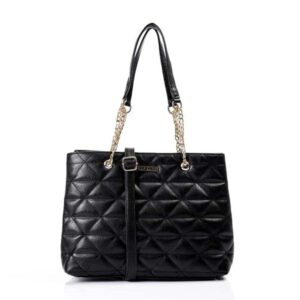 شنطة كتف من آيس كلوب للنساء باللون الأسود مقاس موحد