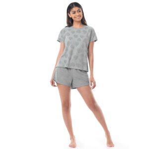 طقم بيجامة من Fruit Of The Loom للسيدات من Beyondsoft Sleep Tee وشورت