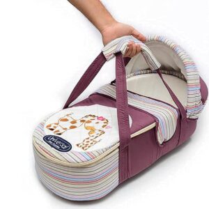 سرير محمول بيبي لوف بلون ارجواني