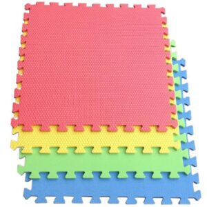 سجادة لعب للارضية للاطفال من كول بيبي لعبة البازل فوم الايفا مقاس 60 × سم مجموعة 4 قطع 3 سنوات فما فوق