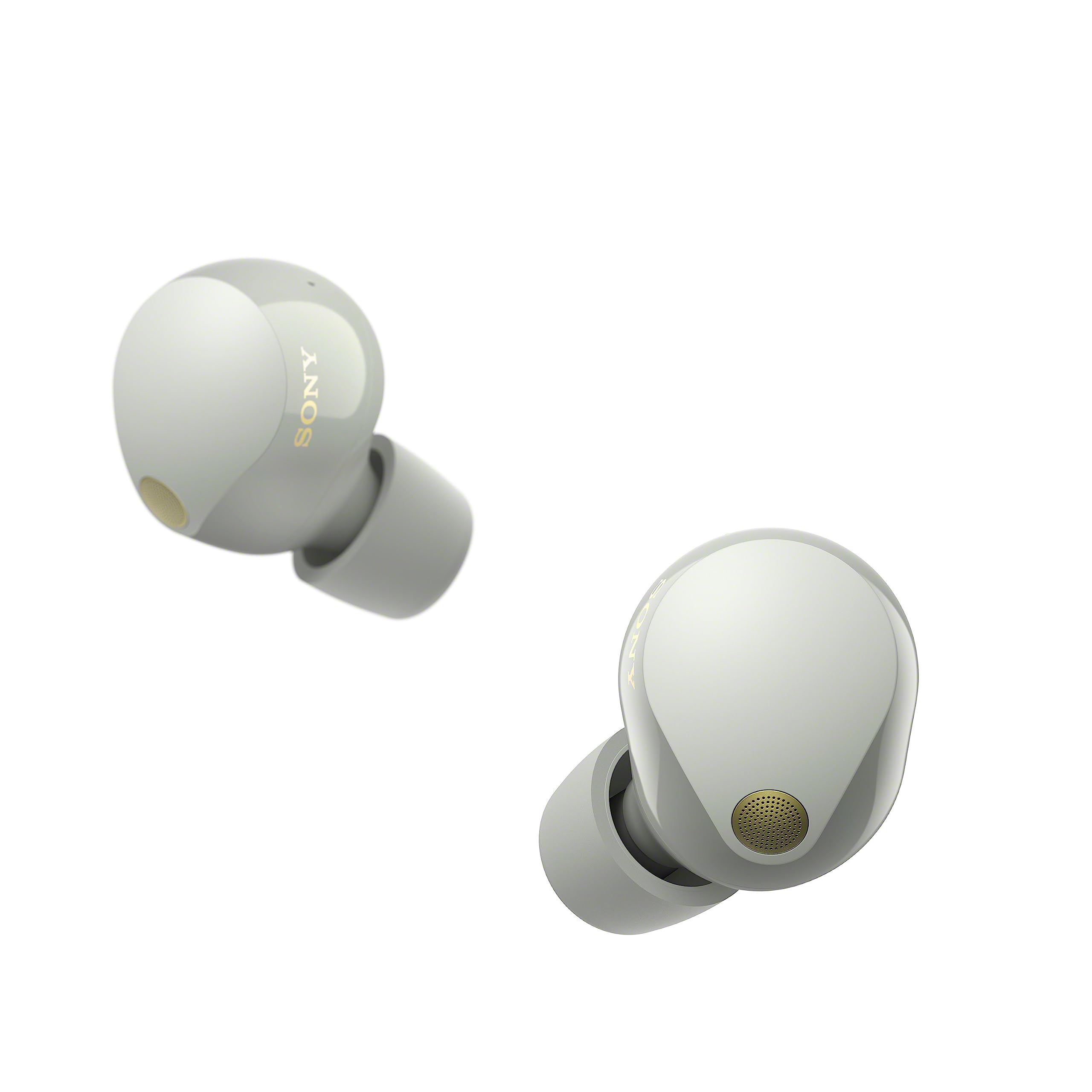 61qmsGnacvL Sony WF-1000XM5 Noise Cancelling Truly Wireless Earbuds Headphones with Mic For Phone Call, Silver