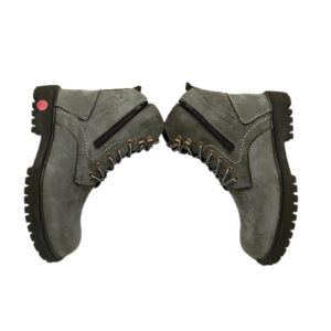 حذاء سيفتي رجالي حديد من المقدمه من assa (رمادي, 45)