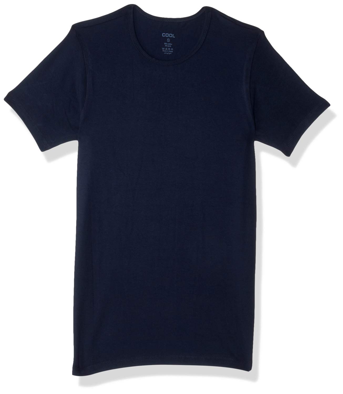 61uTmwyBk3L تيشيرت كاجوال بقصة عادية أنيقة ومريحة للرجال من كول، لون كحلي، مقاس اكس اكس لارج xxl