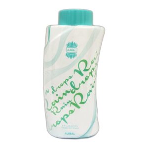 بودرة معطر للجسم برائحة قطرات المطر من اجمل، 100 غرام