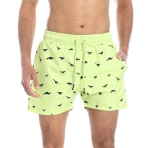 شورت سباحة بنمط ديناصور للرجال من بافون