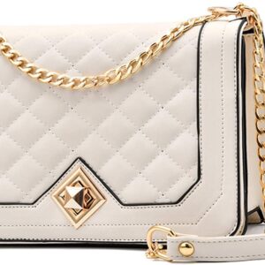 حقيبة كتف للنساء بحزام طويل قابل للتحويل كروس مفتاح تحكم دوار