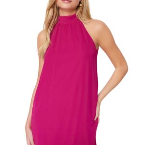 فستان بقصة انسيابية عادية من القماش المنسوج للنساء من ترينديول (قطعة واحدة)