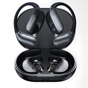 4-in-1 Latest AI Bluetooth translation Earbuds,Real-time Translator‌ of 164 world languages/no subscription required; Powerful bass+Composite frequency response,Superior sound quality meets innovation