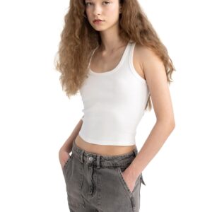 ديفاكتو حذاء رياضي محبوك برقبة واسعة للنساء A1665AX