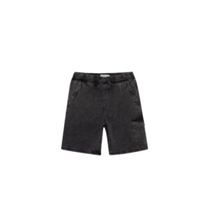 بنطلون برمودا دينيم من المجموعة الخاصة بتصميم قصة فضفاضة للرجال من ديفاكتو (عبوة من 1 قطعة)