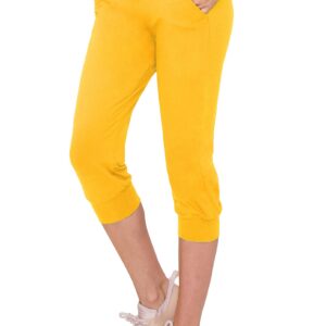 الويز شورت دراجة للنساء مع جيوب - شورت ضغط عالي الخصر للجري والتمارين الرياضية واليوغا، البوليستر