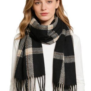 وشاح شتوي للنساء، شال كشمير بشراشيب منقوشة، اوشحة كبيرة الحجم، شالات باشمينا للنساء، اوشحة ذات وجهين لفستان الزفاف والسهرات