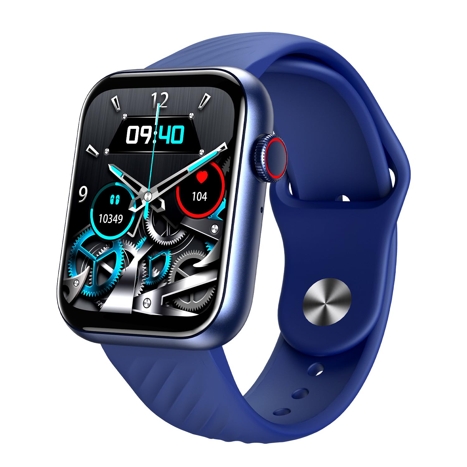 715nkXiNM4L ITEL O11 Smartwatch, 1.83-inch HD Display, IP68 Waterproof, Dark Blue, 220mAh Battery, Bluetooth Calling, 100+ Sports Modes