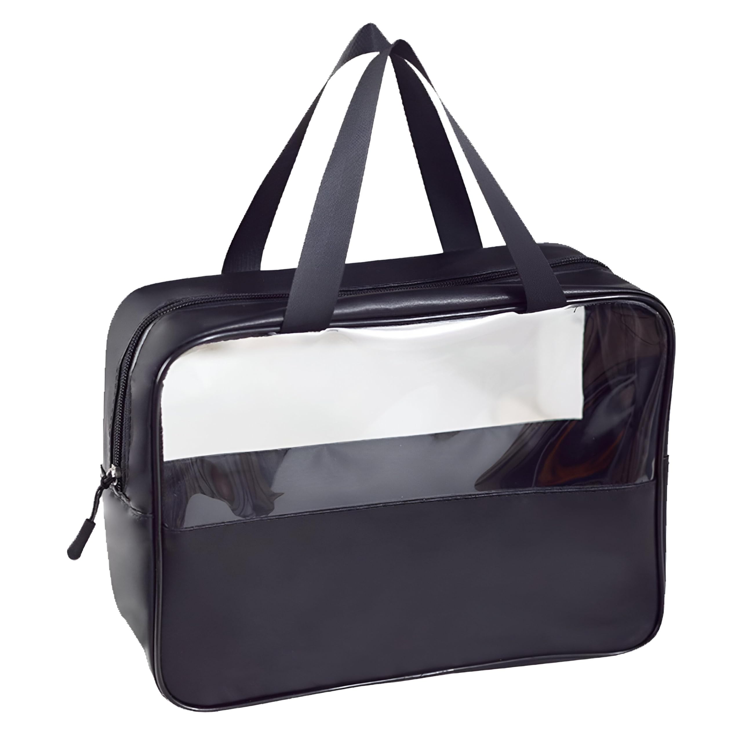 Version 1.0.0 شنطة ادوات الزينة للاستخدام اليومي - تخزين مكياج كبير للغاية مع سحاب امن، مستلزمات السفر وصالة الالعاب الرياضية للنساء لتنظيم مستلزمات العناية الشخصية (لون 1)