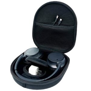 Hard Case for Sony WH-CH720N 710N 520 510, Bose QuietComfort QC Ultra 45 35, JBL Tune Live Headphones, Universal Travel Storage Carrying Case with Mesh Pocket and Extra Case