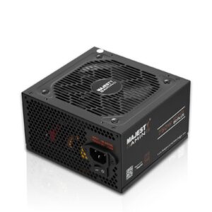 Majesty 750W Bronze RTX 50 Non-Modular Low Noise Power Supply - ATX 3.0 & PCIe 5.0 Compatible - 105°C Capacitors - 80+ BRONZE Efficiency - Black - 5 Year Warranty