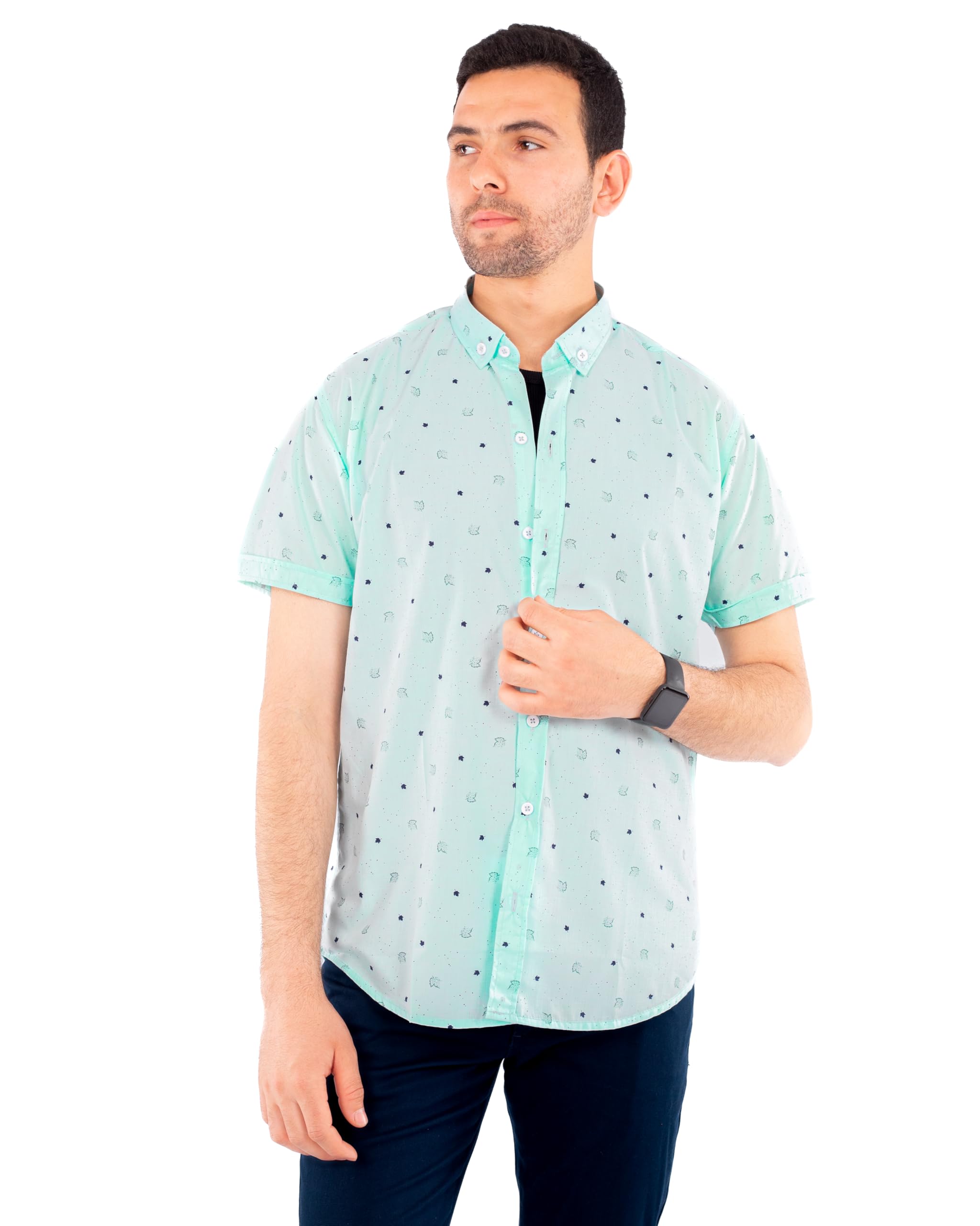 71B-GOlBbZL قميص هاواي بنصف كم للرجال من وايت ايجل