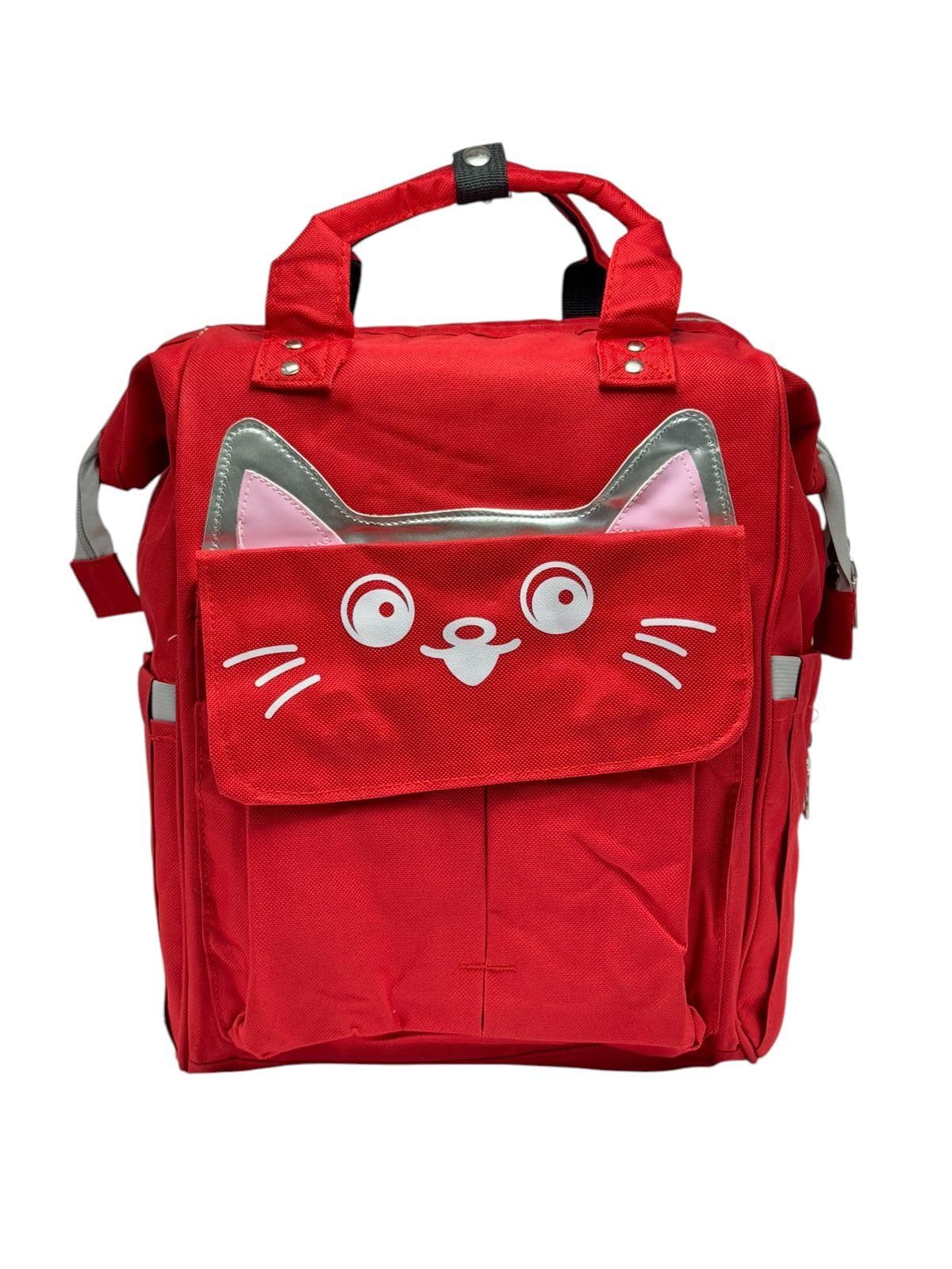 71DjptRhCGL شنطة وحقيبة ظهر مستوردة للحفاضات للأطفال مريحة للظهر بتصميم كرتوني متعددة الوظائف بسعة كبيرة للآباء المسافرين أنيقة وعملية من كيوشوب®️