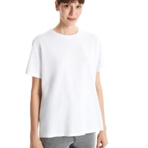 تيشرت برقبة دائرية ضيقة للنساء من ال سي وايكيكي