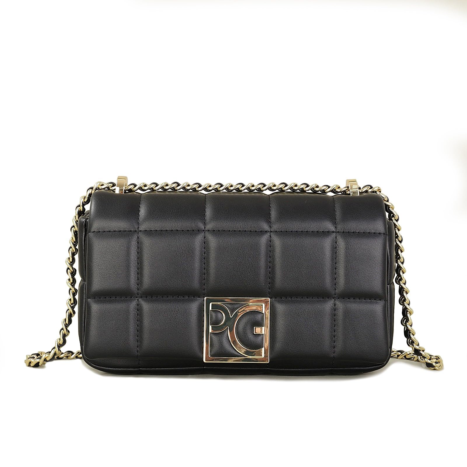 71FG6-4S80L شنطة كتف عصرية من الجلد الصناعي للحفلات، شنطة كروس متعددة الوظائف بتصميم مناسب للعمل والسفر والتسوق والنساء من بي جي