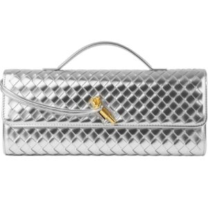 شنطة يد منسوجة كلاتش للهدايا الأنيقة للأمهات