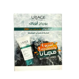سائل ايزياك واقي شمسي بعامل وقاية من اشعة الشمس 50 يورياج مل مجموعة 1 SPF مختلطه زيتي