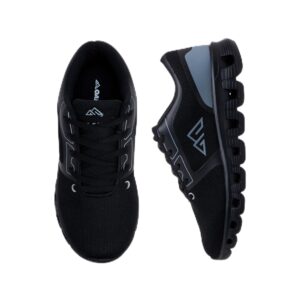 حذاء رياضي منسوج برباط للنساء