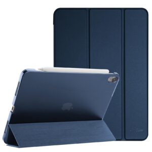 ProCase Smart Case for iPad Air 11-inch M3 M2 2025 2024/10.9 Air 5th 4th Generation 2022 2020, Protective Cover for Air 5 6 -Navy