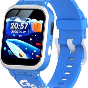 DMG Kids Smart Watch,Multifunction Rechargeable Touch Screen Toddler Watch with HD Photograph,Gaming and Music Player Educational Toys, Birthday Gifts for Girls Boys Ages 6-12