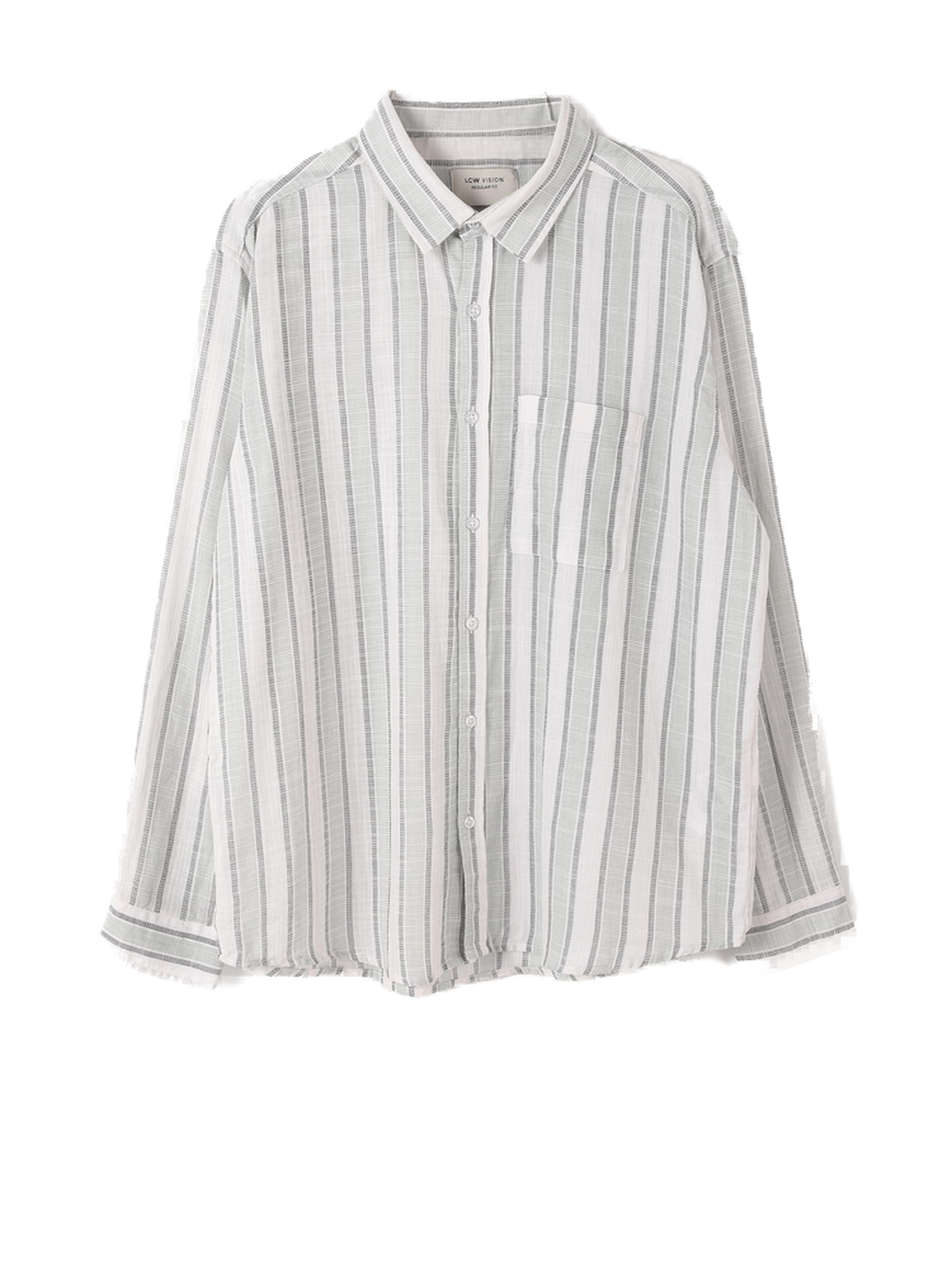 71MMNY8hXFL قميص بقصة عادية وأكمام طويلة للرجال من ال سي وايكيكي