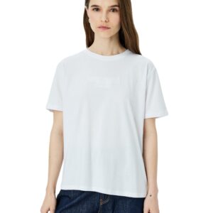 كوتون تيشرت بيسيك عصري للنساء