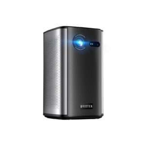 BYINTEK P70 Smart Wi-Fi Projector, 8000mAh Battery, Auto-focus, Android 9.0, Support 3D, Wi-Fi Display, Wired Sync Display