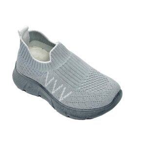 حذاء رياضي سهل الارتداء للأولاد - حذاء جري شبكي جيد التهوية وخفيف الوزن مع نعل مانع للانزلاق، حذاء مشي رياضي كاجوال (EU 25-30) 502