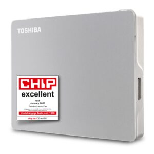 Toshiba Canvio Flex 1Tb Silver - HDTX110ESCAA