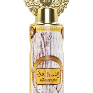 عربيات بخاخ عطر عود وايت للجسم من خشب، 200 مل، للجنسين