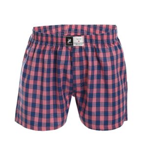 شورت منقوش للرجال من ريد كوتون وردي انيق ومريح مصنوع القطن