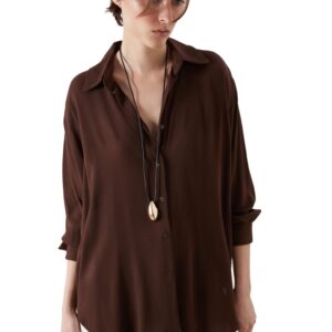 قميص فضفاض للنساء من ال سي وايكيكي