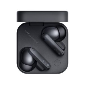 CMF BY NOTHING Buds Pro 2 Wireless Earbuds with ChatGPT Integration, Hi-RES Audio with LDAC 50 dB Hybrid noise cancelling earbuds, IP55 waterproof 43H play time 6 HD Mics headphones, Dark Grey